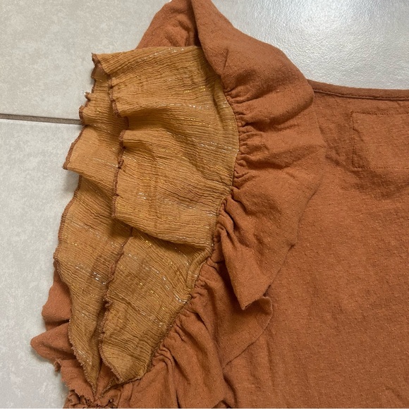 Caroline Ruffled Babydoll Top - Picture 8 of 10